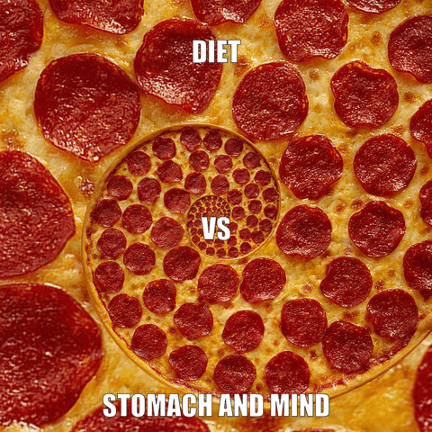 Diet vs Stomach & Mind
