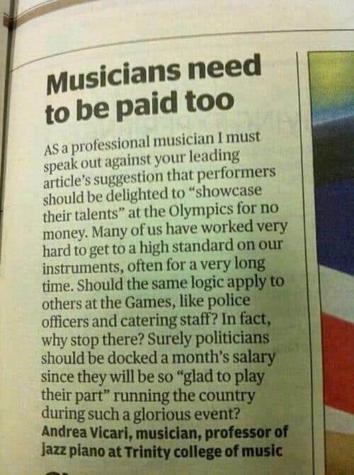 Andrea Vicari - Musicians Need To Be Paid Too