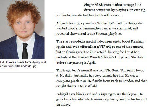 Ed Sheeran - A True Gent