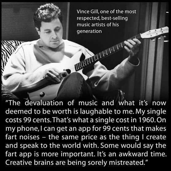 Sad & Wise Words From Vince Gill