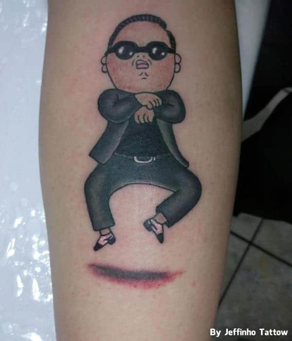 Gangnam Style Tattoo 2
