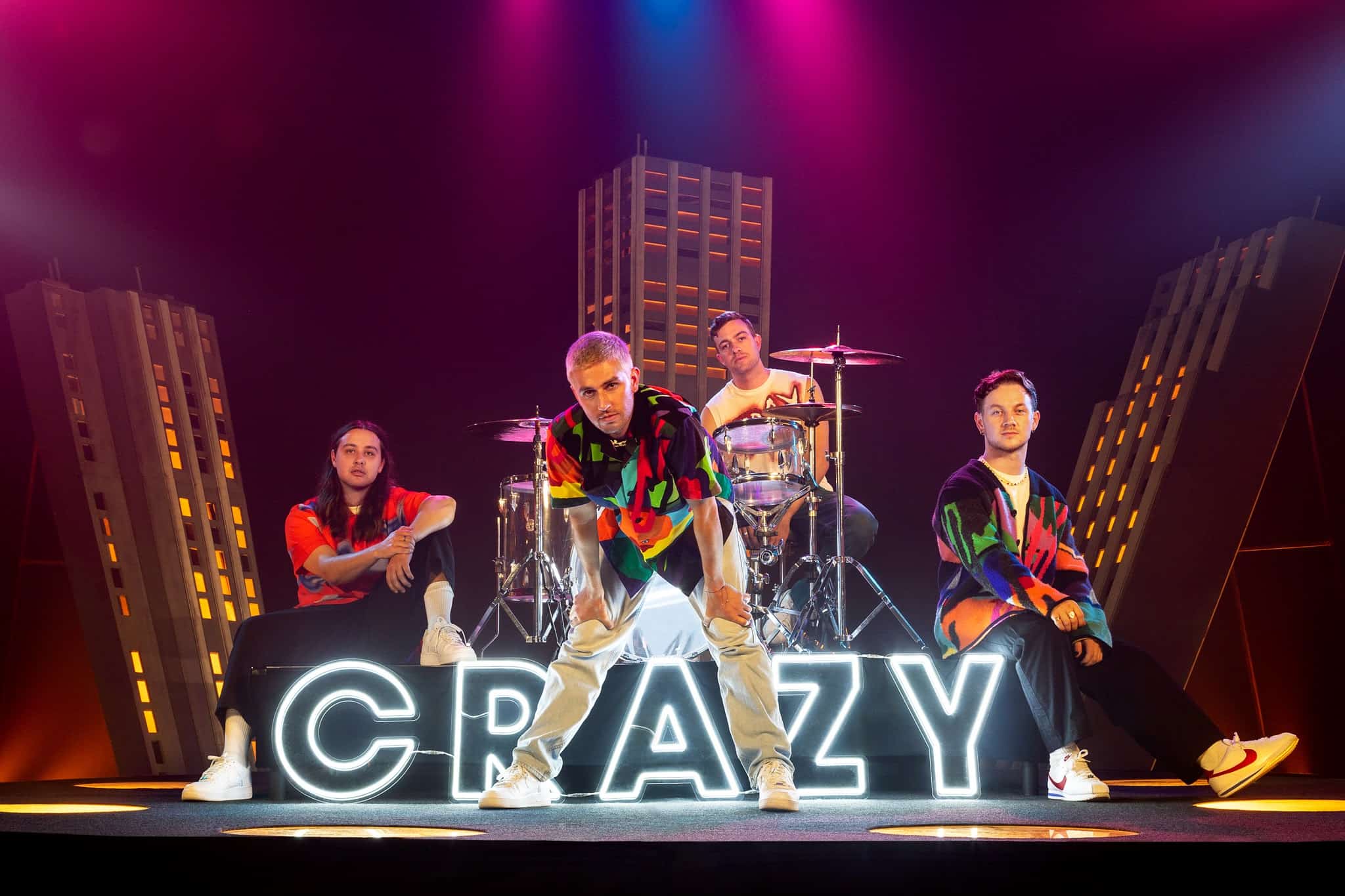 Drax Project return with their feel-good homage to the 80s ‘Crazy’