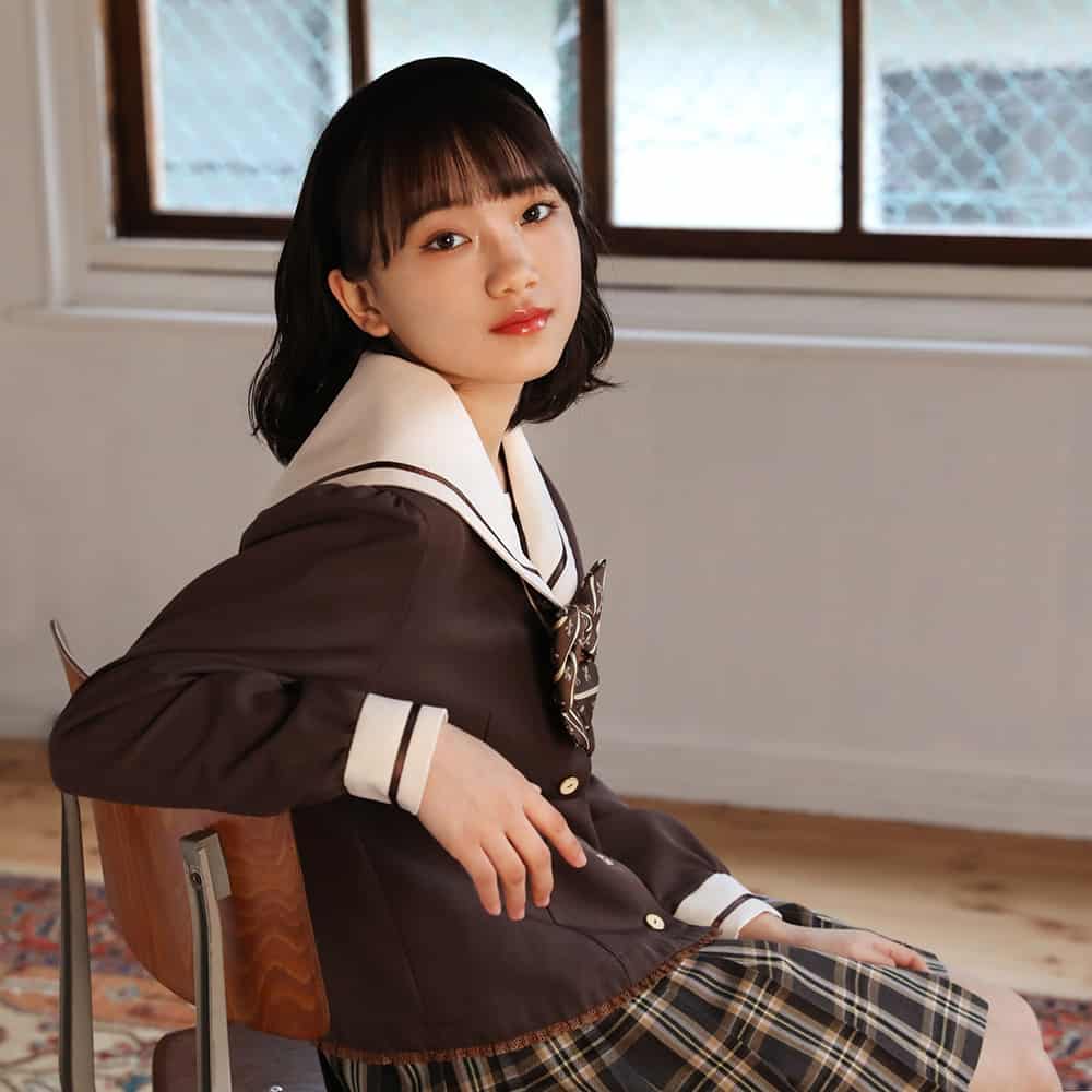 The World-Renowned Japanese High-School Girl Uniform Brand 'Lucy Pop' Has  Named a New Global Model! Photos of 13-Year-old “moya” Have Been Released!